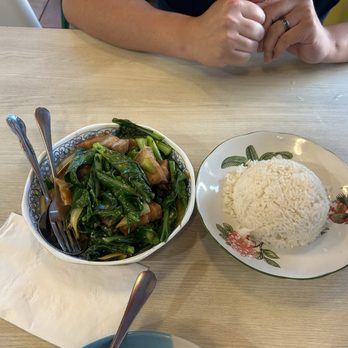 Mae Sai Thai Food - Kaprow Moo krob - Thai Near Me - Temecula, California