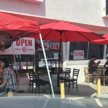 Tomizo Ramen - Outdoor seating - Ramen Near Me - Gardena, California Tomizo Ramen - Outdoor seating - Ramen Near Me - Gardena, California