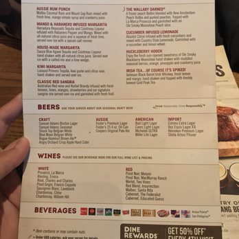 Outback Steakhouse - Menu - Steakhouses Near Me - Tampa, Florida Outback Steakhouse - Menu - Steakhouses Near Me - Tampa, Florida