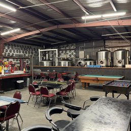Back room for large parties and events.