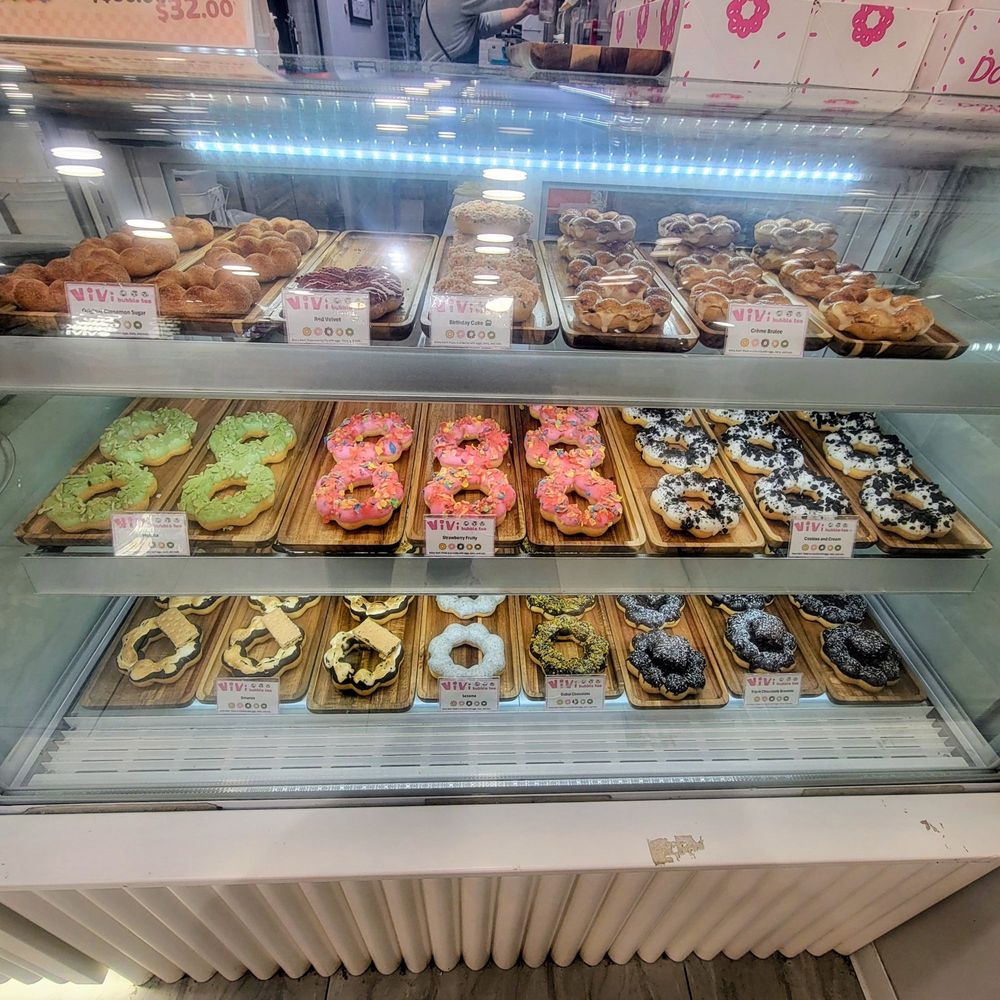 Vivi Bubble Tea - Variety of mochi donuts. - Bubble Tea Near Me - Port Washington, New York