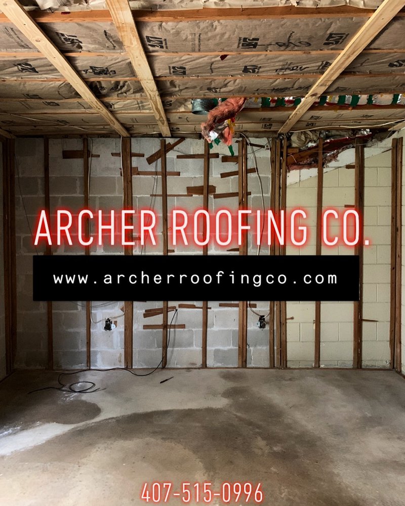 Slide of Archer Roofing Company
