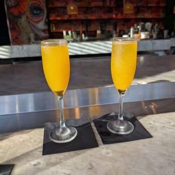 Azteca South Beach - Passion Fruit Mimosas - Breakfast & Brunch Near Me - Miami Beach, Florida Azteca South Beach - Passion Fruit Mimosas - Breakfast & Brunch Near Me - Miami Beach, Florida