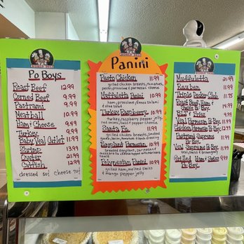 World Deli - a menu for a variety of foods - Delis Near Me - Metairie, Louisiana