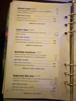 Menu photo 5 Dawn Club San Francisco, CA