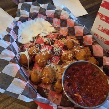 The Carlisle - Cheese curds. They were half gone before I remembered to take a picture. Yummy in my tummy. - New American Near Me - Onalaska, Washington