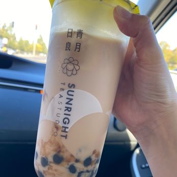 Sunright Tea Studio - House milk tea with boba. - Bubble Tea Near Me - Irvine, California