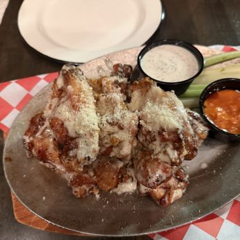 Made From Skratch Pizza Kitchen - Garlic Parmesan Wings - Pizza Near Me - Redlands, California Made From Skratch Pizza Kitchen - Garlic Parmesan Wings - Pizza Near Me - Redlands, California