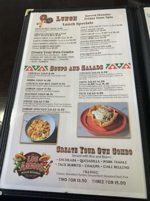 Menu photo 1 Los Amigos Mexican Restaurant Effingham, IL Menu photo 1 Los Amigos Mexican Restaurant Effingham, IL