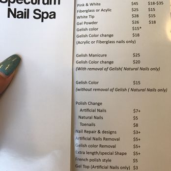 Spectrum Nail Spa - prices pt 2 - Nail Salons Near Me - Elk Grove, California Spectrum Nail Spa - prices pt 2 - Nail Salons Near Me - Elk Grove, California