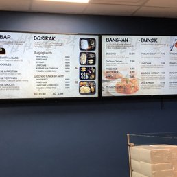 Won Kitchen - Menu is on the left wall, next to the front food counter. - sushi and sashimi, menu - Korean Near Me - Chamblee, Georgia