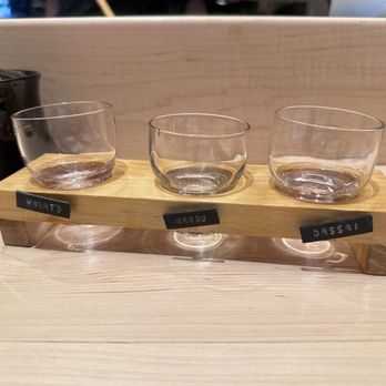 Sushi Tadokoro - Sake sampler - Sushi Bars Near Me - San Diego, California Sushi Tadokoro - Sake sampler - Sushi Bars Near Me - San Diego, California