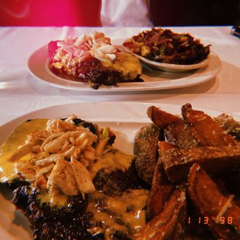 B Christopher's - Blackened Cajun Rib Eye with wedges - American Near Me - Greensboro, North Carolina B Christopher's - Blackened Cajun Rib Eye with wedges - American Near Me - Greensboro, North Carolina