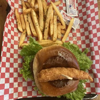 Cafe HwaSan - Teriyaki Bacon Tower Burger - Korean Near Me - Plano, Texas Cafe HwaSan - Teriyaki Bacon Tower Burger - Korean Near Me - Plano, Texas