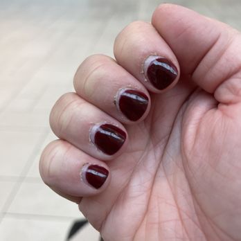 VIP Nails Lounge - I was cut on three fingers, cuticles are jagged and big gap between cuticles and polish. - Nail Salons Near Me - Pleasant Grove, Utah VIP Nails Lounge - I was cut on three fingers, cuticles are jagged and big gap between cuticles and polish. - Nail Salons Near Me - Pleasant Grove, Utah