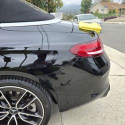 Protek Dent & Scratch Removal - After Paintless dent removal & Touch up paint on the deep scratches.