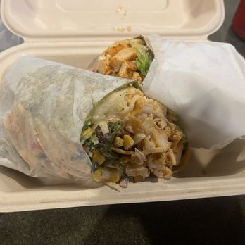 Cherry Blossom Cafe - Lunch special - southwestern chicken wrap. Bomb. - Cafes Near Me - Fresno, California Cherry Blossom Cafe - Lunch special - southwestern chicken wrap. Bomb. - Cafes Near Me - Fresno, California