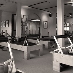 Groove Pilates - Six Reformers for group classes.