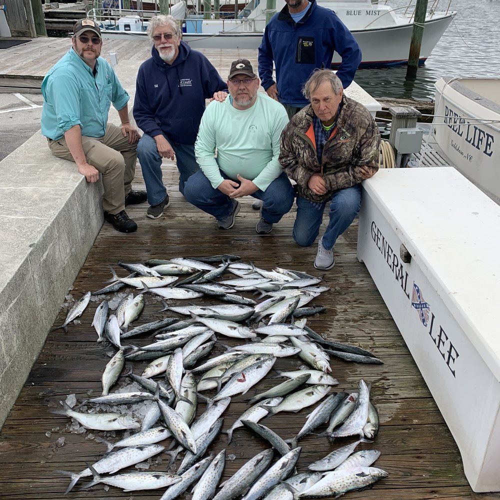 Reel Time Charters - 85# of Spanish and blues. - Fishing Near Me - Atlantic Beach, North Carolina Reel Time Charters - 85# of Spanish and blues. - Fishing Near Me - Atlantic Beach, North Carolina