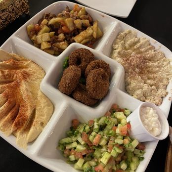 Caroun Restaurant - Veggie plate: $18.99 - Mediterranean Near Me - Phoenix, Arizona
