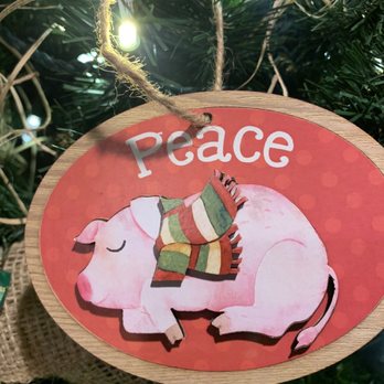 Marisa's Fantasia - Where else can you find a "peace pig" ornament? - Flowers & Gifts Near Me - Petaluma, California Marisa's Fantasia - Where else can you find a "peace pig" ornament? - Flowers & Gifts Near Me - Petaluma, California