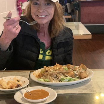 Thai BBQ - Noodles supreme and crab rolls, both great but those crab rolls I wish I could eat every day! - Thai Near Me - Grants Pass, Oregon Thai BBQ - Noodles supreme and crab rolls, both great but those crab rolls I wish I could eat every day! - Thai Near Me - Grants Pass, Oregon