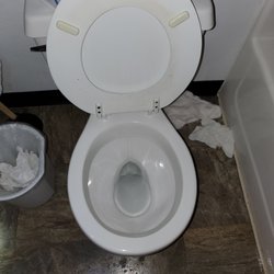 Recreational Springs Resort - The yellow stain just won't clean up no matter what I tried