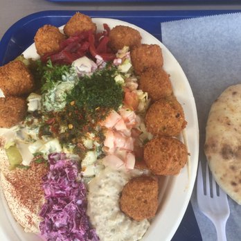 Falafel Stop - Falafel plate I think... - Falafel Near Me - Sunnyvale, California Falafel Stop - Falafel plate I think... - Falafel Near Me - Sunnyvale, California