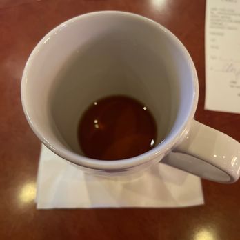 Caffe Capri - The bottom of a delicious cup of coffee! - Italian Near Me - Boardman, Ohio