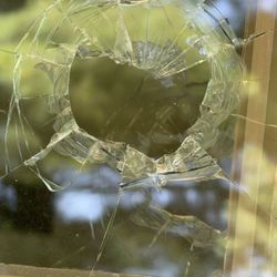 Morse Glass & Plastic - Broken. Storm widow pane