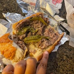 Chicago Express - Italian beef sandwich.