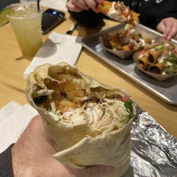 Taco Reho - Grilled shrimp burrito. Fantastic! - Food Trucks Near Me - Rehoboth Beach, Delaware Taco Reho - Grilled shrimp burrito. Fantastic! - Food Trucks Near Me - Rehoboth Beach, Delaware