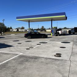 Empire Wine & Spirits - Gas pumps