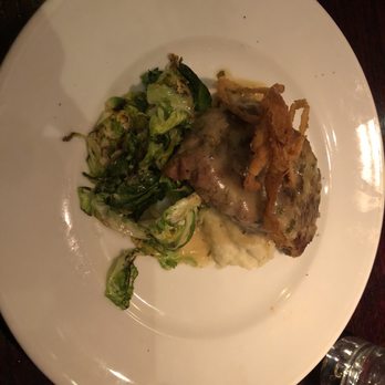 Marlow's Tavern - Meatloaf, mashed potatoes and brussels. - New American Near Me - Atlanta, Georgia