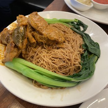 Ipoh Kopitiam - dry wonton mee w chicken curry ~$14 - Malaysian Near Me - Alhambra, California Ipoh Kopitiam - dry wonton mee w chicken curry ~$14 - Malaysian Near Me - Alhambra, California