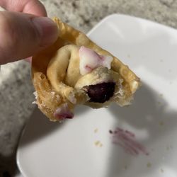 Wing Wah Restaurant - Blueberry Cheesecake Dessert Wonton