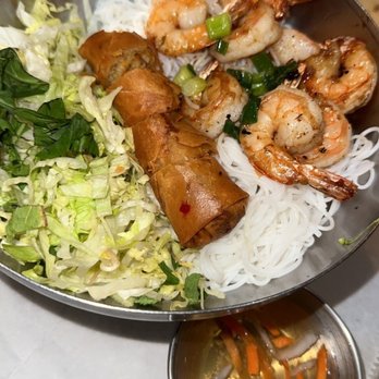 Miss Saigon - Grilled Shrimp Noodle Salad - Vietnamese Near Me - Chicago, Illinois Miss Saigon - Grilled Shrimp Noodle Salad - Vietnamese Near Me - Chicago, Illinois