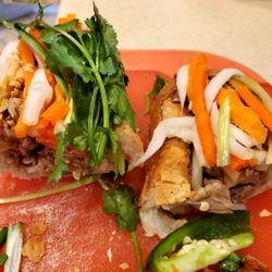 Kob's Kitchen - Banh Mi (cut in half)
