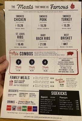 Menu photo 1 Sonny's BBQ Largo, FL