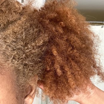 A Fabulous You By Tricia - My 2 colored hair that she claimed she saw no issue with. - Hair Salons Near Me - Davie, Florida A Fabulous You By Tricia - My 2 colored hair that she claimed she saw no issue with. - Hair Salons Near Me - Davie, Florida