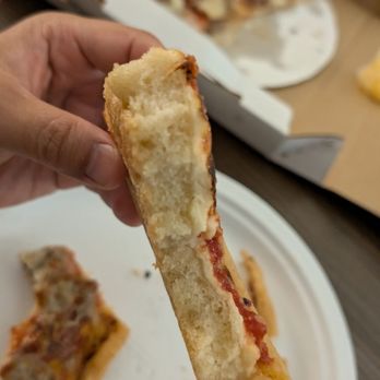 Lou Malnati's Pizzeria - This is not the crust, it's the deep dish with nothing inside. - Pizza Near Me - Chicago, Illinois Lou Malnati's Pizzeria - This is not the crust, it's the deep dish with nothing inside. - Pizza Near Me - Chicago, Illinois