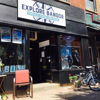 Explore Bangor - Come visit our storefront at 25 Hammond St in Bangor! We're located next to Giacomo's Cafe. - Bike Rentals Near Me - Bangor, Maine Explore Bangor - Come visit our storefront at 25 Hammond St in Bangor! We're located next to Giacomo's Cafe. - Bike Rentals Near Me - Bangor, Maine