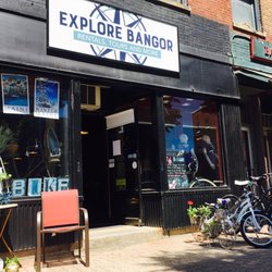 Explore Bangor - Come visit our storefront at 25 Hammond St in Bangor! We're located next to Giacomo's Cafe.
