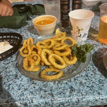 Lazy Days Restaurant - Fried calamari!! - Seafood Near Me - Islamorada, Florida Lazy Days Restaurant - Fried calamari!! - Seafood Near Me - Islamorada, Florida