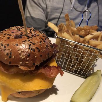 Yard House - BBQ Bacon Cheddar Burger - New American Near Me - Yonkers, New York Yard House - BBQ Bacon Cheddar Burger - New American Near Me - Yonkers, New York