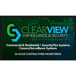 ClearView Surveillance & Security - Business card