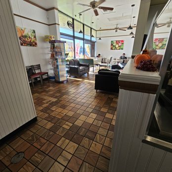 Nature's Goodness - Seating in the back of the cafe - Juice Bars & Smoothies Near Me - Carmichael, California