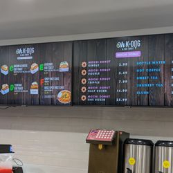 Oh K-Dog - Merritt Island - Menu