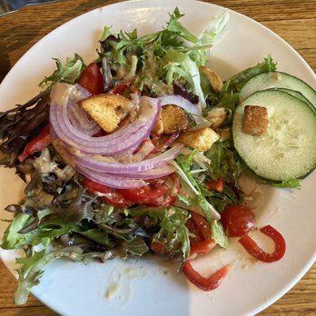 Angelo’s Taverna - House Salad dressed with a house balsamic vinaigrette. - Italian Near Me - Denver, Colorado Angelo’s Taverna - House Salad dressed with a house balsamic vinaigrette. - Italian Near Me - Denver, Colorado