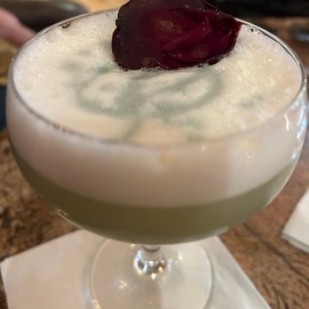 Carthay Circle Lounge - The signature Tequila Daisy cocktail ($19.50) is pretty but tastes gross and overly sweet. - Lounges Near Me - Anaheim, California Carthay Circle Lounge - The signature Tequila Daisy cocktail ($19.50) is pretty but tastes gross and overly sweet. - Lounges Near Me - Anaheim, California